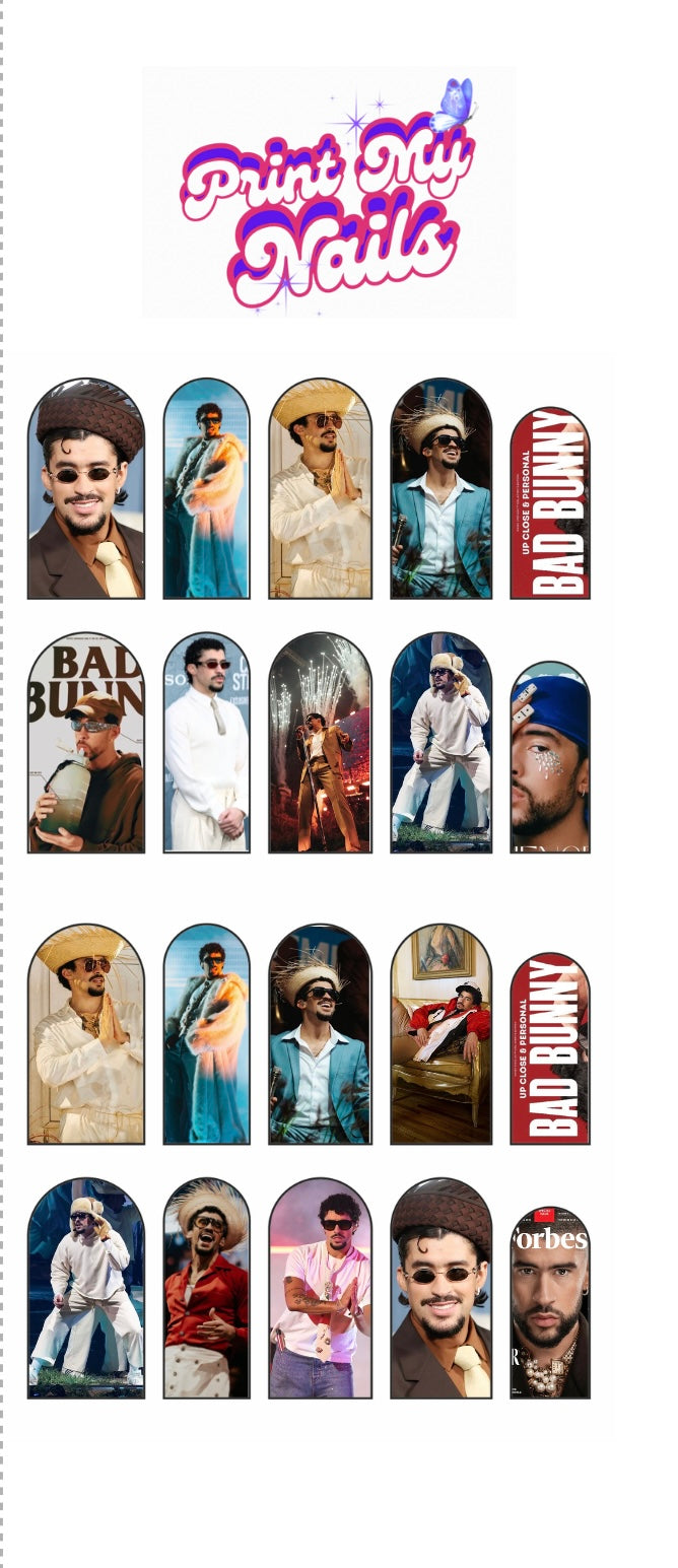 Urban Latin Rockstar Waterslide Decals