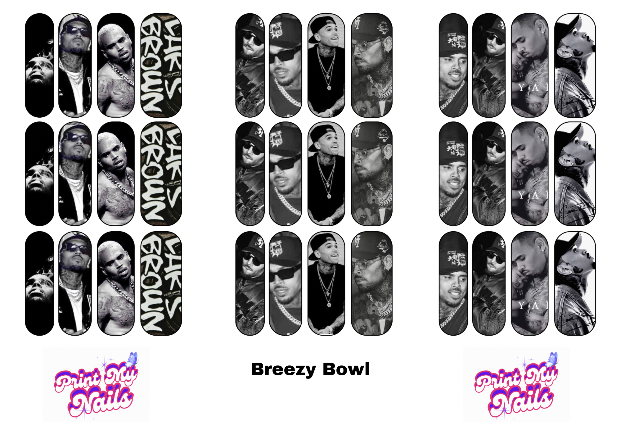 CB Music Mood Waterslide Decals