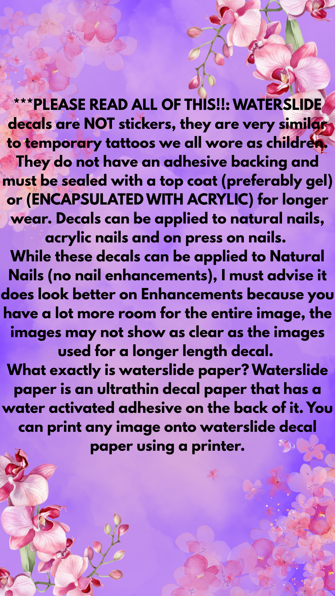 Cardii Glam Doll Era Nail Decals