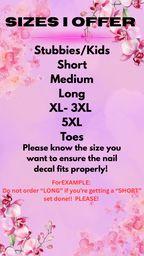 Cozy Winter Cuties Nail Art Decals